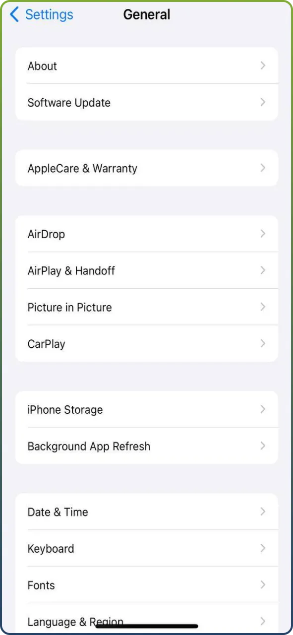 Configura los permisos para confiar en el desarrollador de 1xBet App.