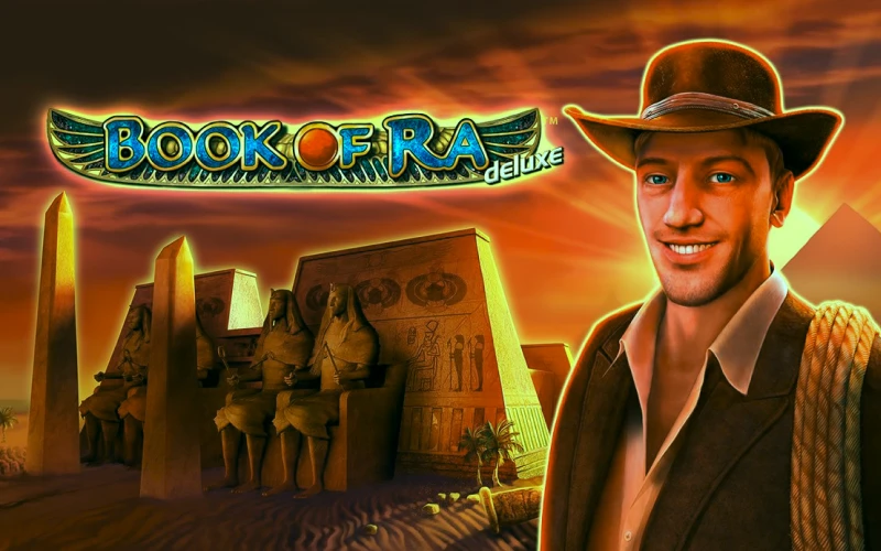 Adéntrate en el antiguo Egipto y descubre los tesoros ocultos en el clásico juego Book of Ra Deluxe.