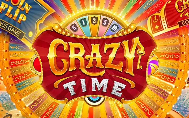 Participa en un espectáculo de casino en vivo lleno de rondas de bonificación y grandes multiplicadores en Crazy Time.