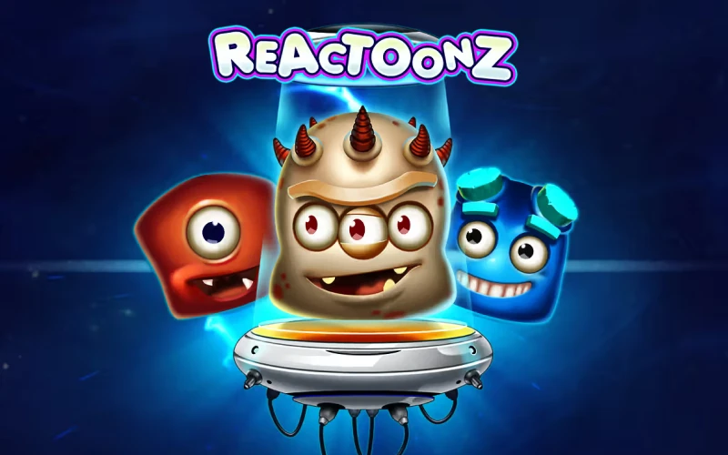 Disfruta de la colorida tragamonedas Reactoonz en 1xBet.