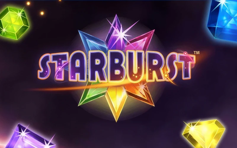 Disfruta de una experiencia espacial llena de colores y comodines expansivos en la famosa tragamonedas Starburst.